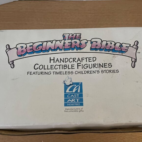 The Beginners Bible Jonah and The Whale Ceramic Collectible Figurine 1996 Rare - Picture 13 of 15